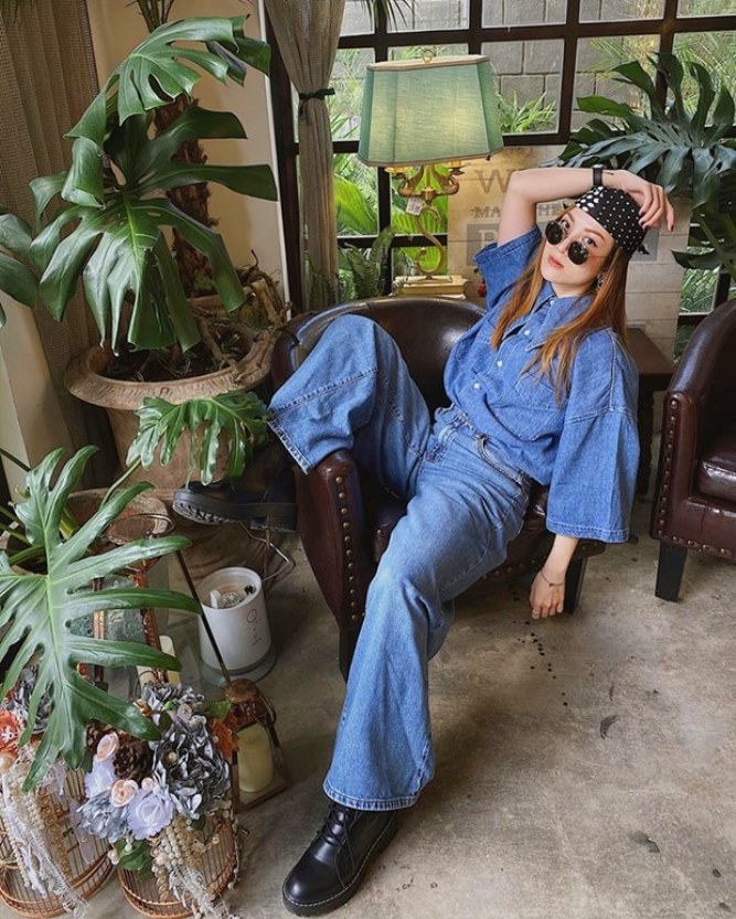 Street style giao mùa ngập sắc xanh của dàn mỹ nhân Việt