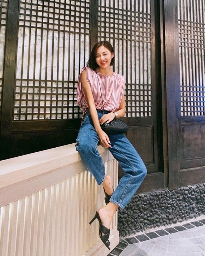 Street style giao mùa ngập sắc xanh của dàn mỹ nhân Việt