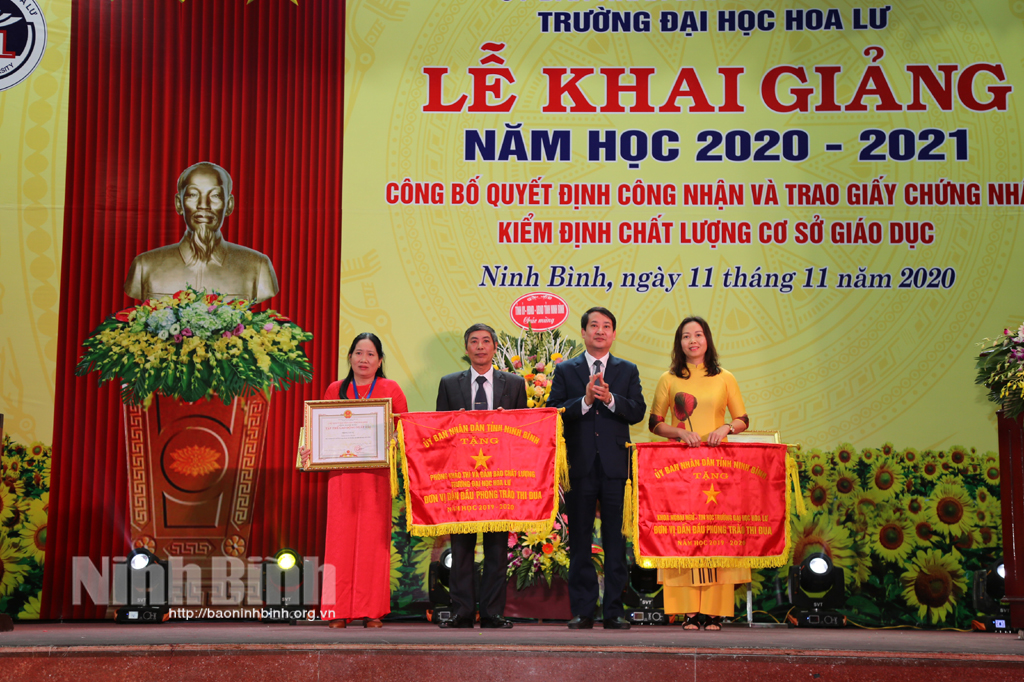 Trường Đại học Hoa Lư khai giảng năm học mới 2020 2021