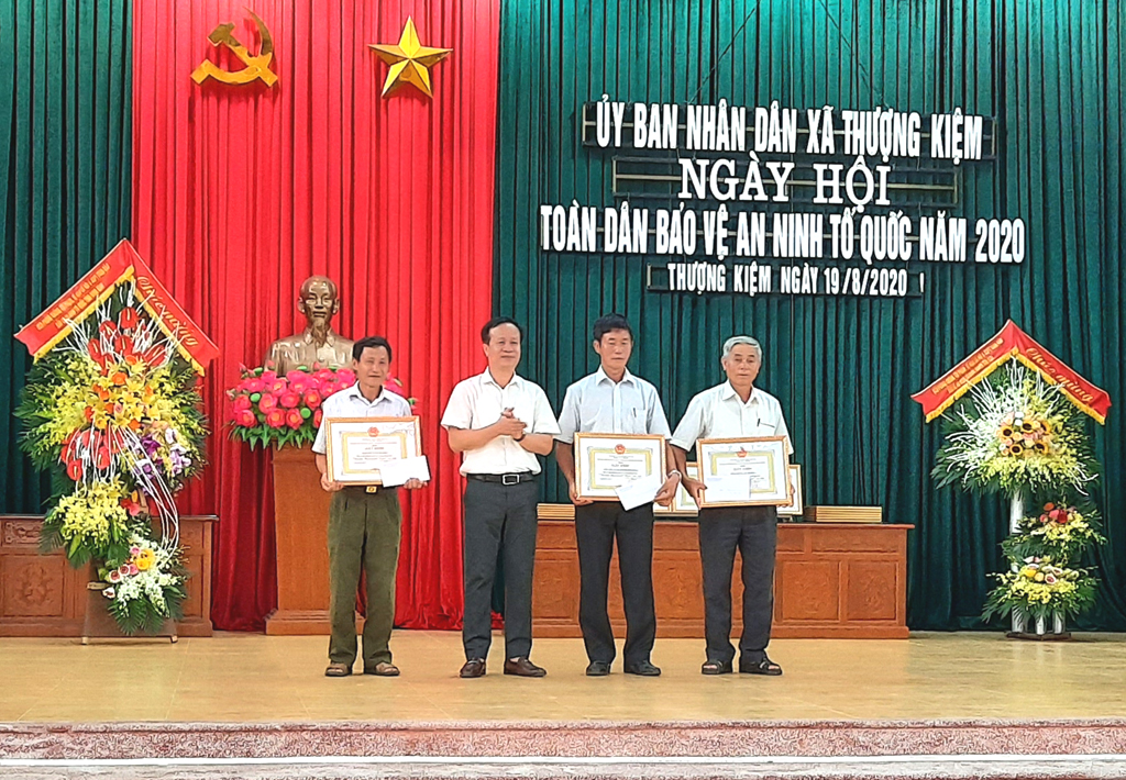 Các xã Ninh An Thượng Kiệm tổ chức ngày hội Toàn dân bảo vệ an ninh Tổ quốc