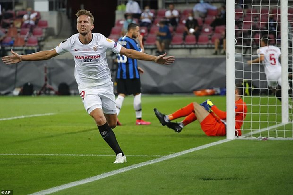 Đánh bại Inter Milan Sevilla lần thứ 6 vô địch Europa League