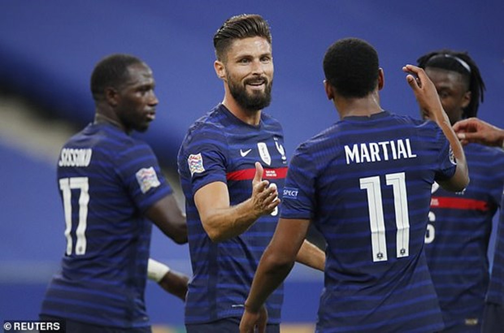 Kết quả Nations League Bỉ và Pháp thắng đậm Ronaldo lập cú đúp