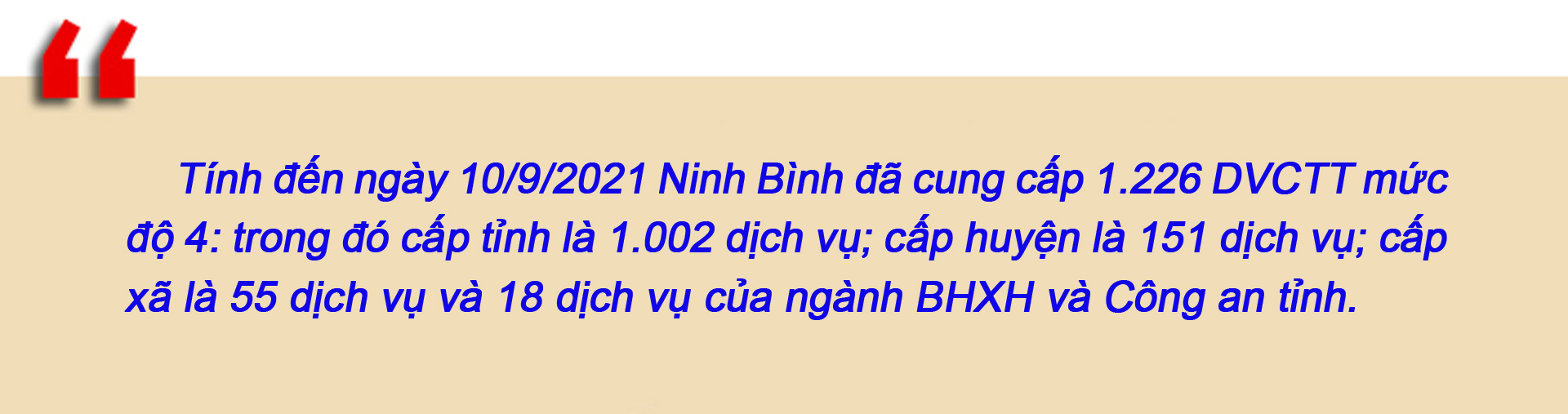 eMagazine Dịch vụ công trực tuyến mức độ 4 Cung cấp dịch vụ chất lượng phục vụ xã hội