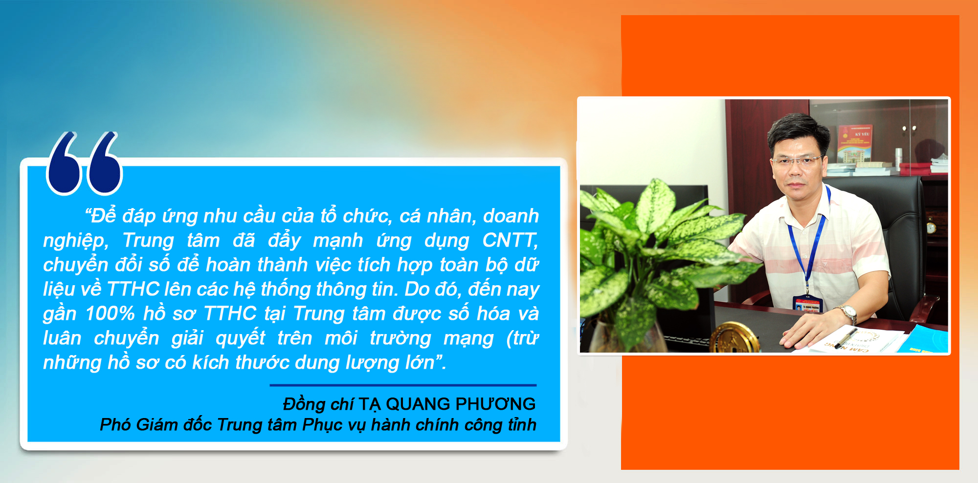 eMagazine Dịch vụ công trực tuyến mức độ 4 Cung cấp dịch vụ chất lượng phục vụ xã hội