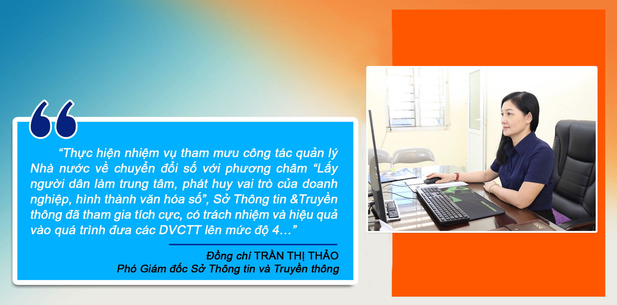 eMagazine Dịch vụ công trực tuyến mức độ 4 Cung cấp dịch vụ chất lượng phục vụ xã hội
