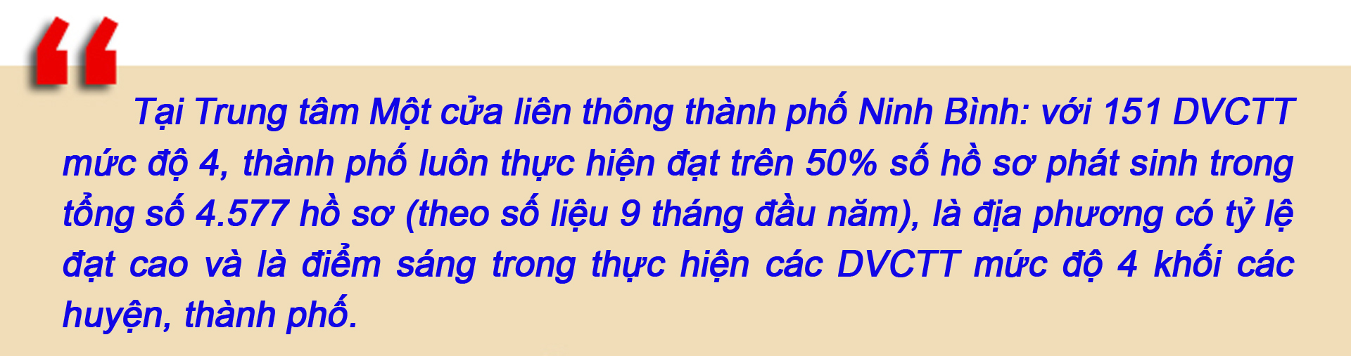 eMagazine Dịch vụ công trực tuyến mức độ 4 Cung cấp dịch vụ chất lượng phục vụ xã hội