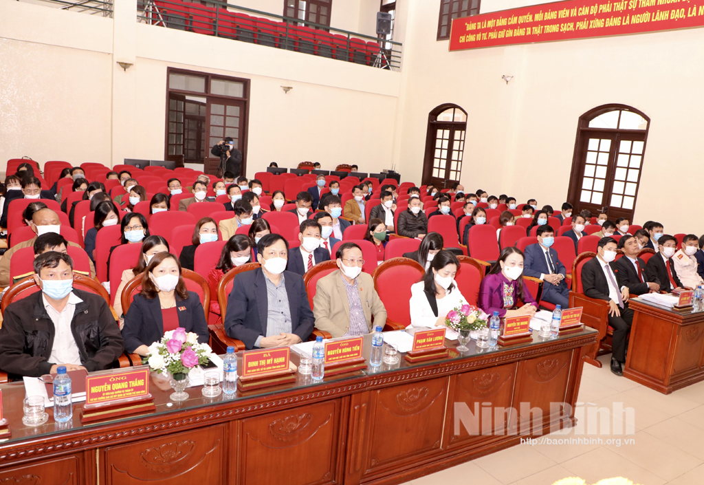 HĐND thành phố Ninh Bình khóa XXI tổ chức kỳ họp thứ 5