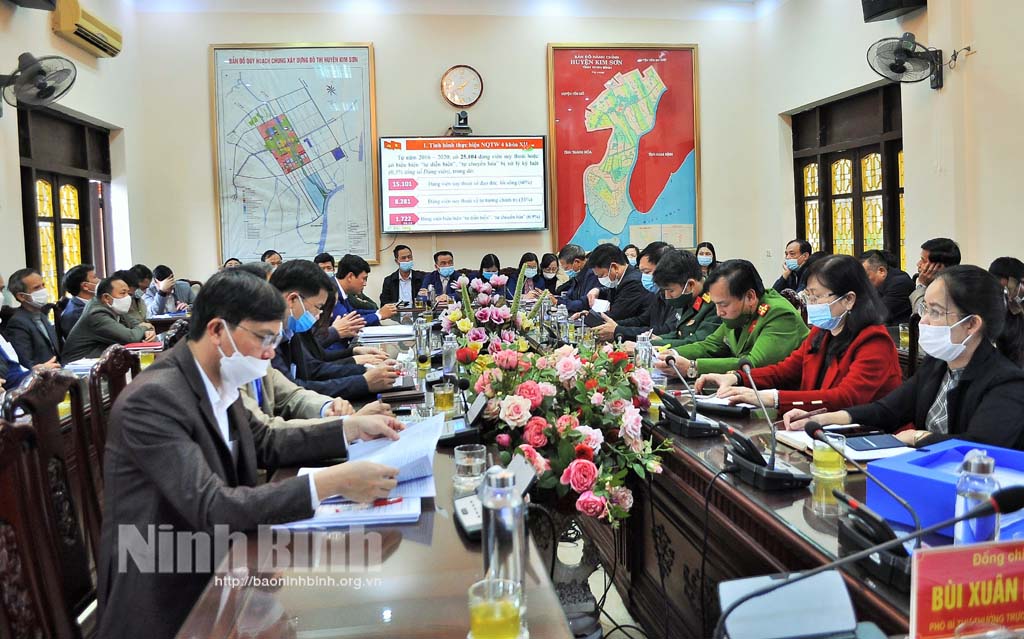 Hội nghị cán bộ toàn quốc quán triệt triển khai kết luận và quy định của Trung ương về công tác xây dựng chỉnh đốn Đảng