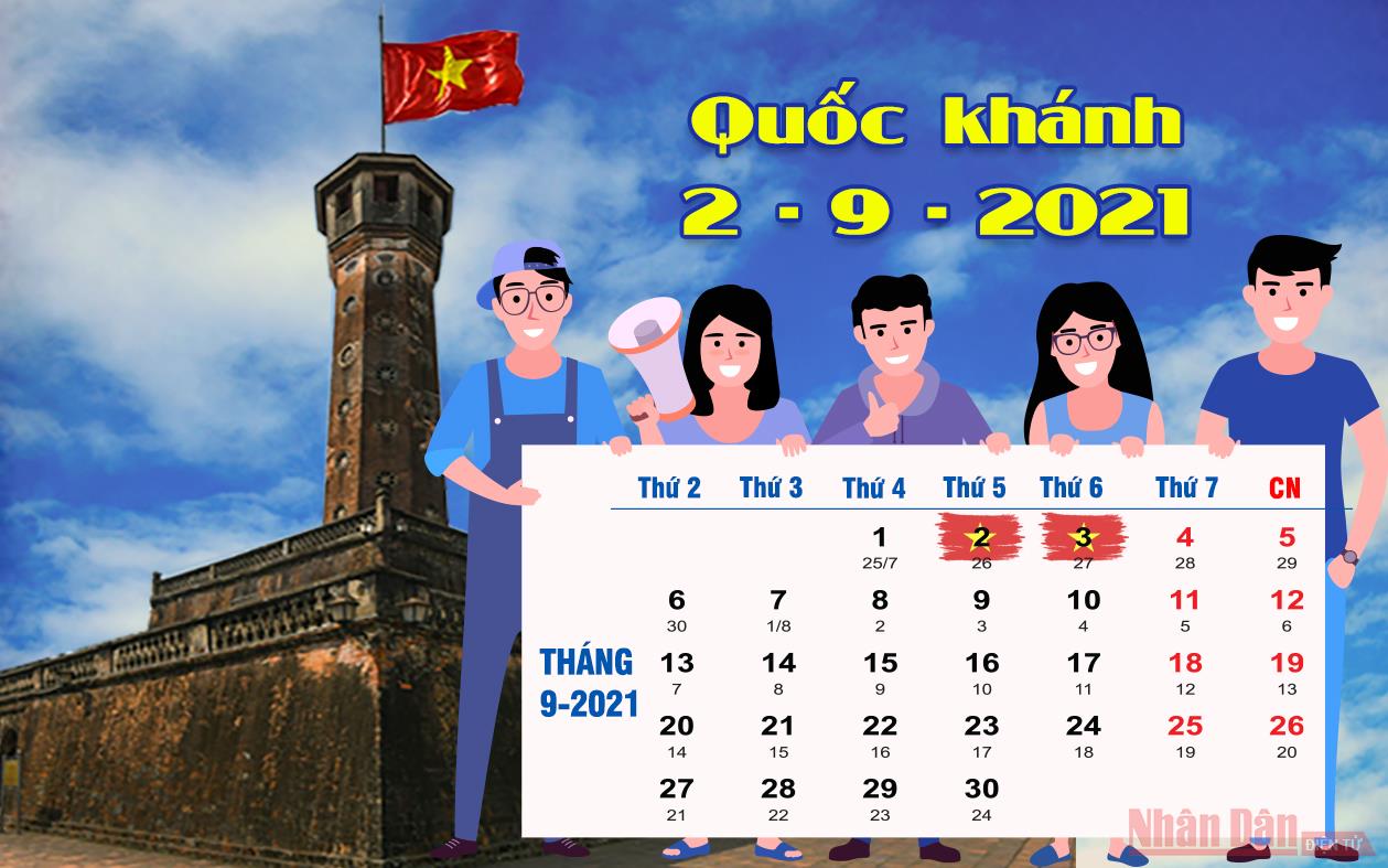 Infographic Các ngày nghỉ lễ Tết trong năm 2021
