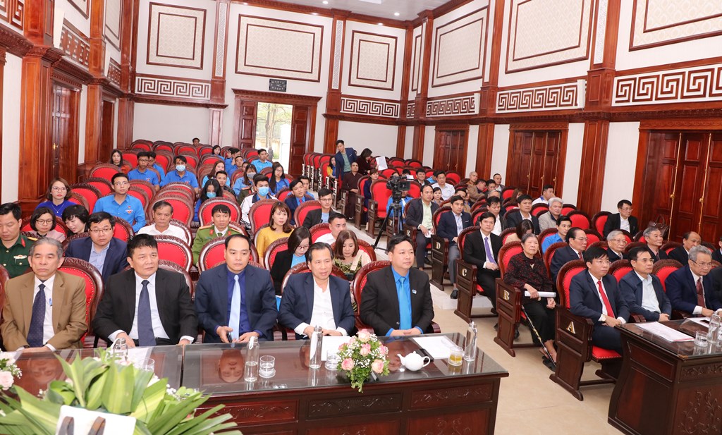Đoàn thanh niên Công an tỉnh Huyện đoàn Kim Sơn kỷ niệm 90 năm Ngày thành lập Đoàn TNCS Hồ Chí Minh