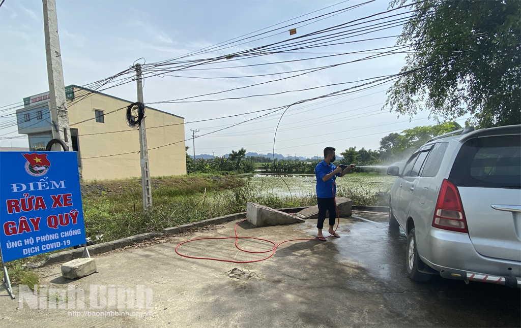 Nho Quan nhiều hoạt động chung tay phòng chống dịch COVID19