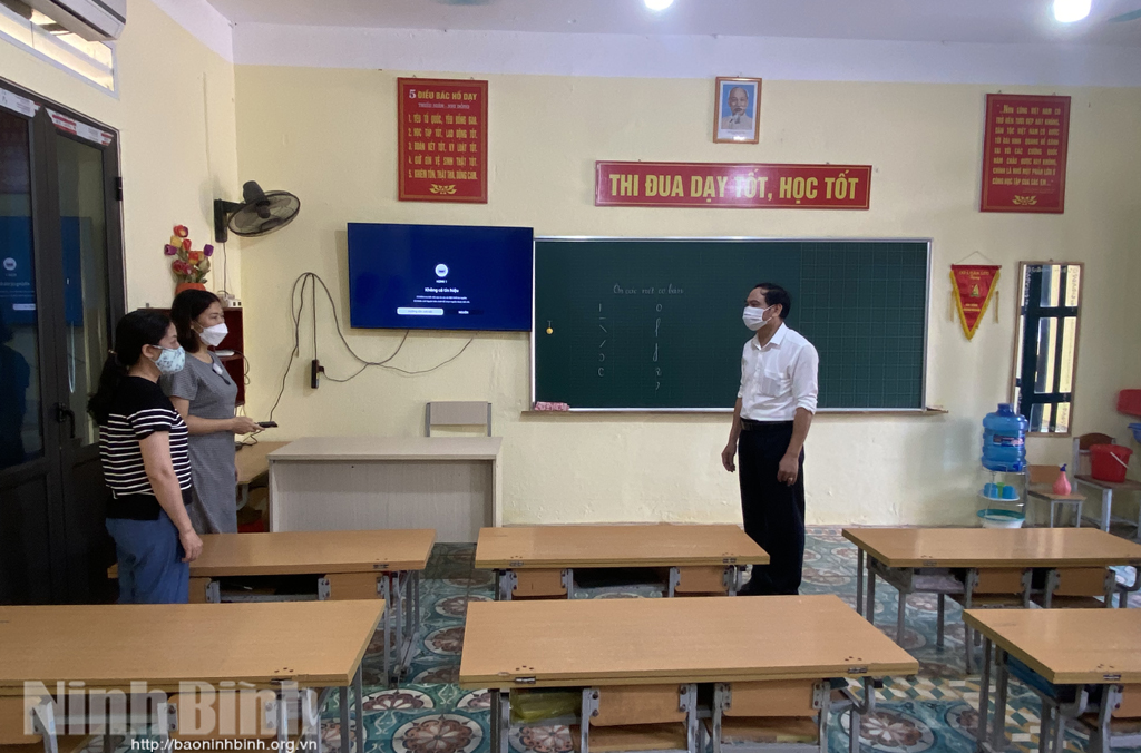 Kim Sơn Sẵn sàng đón học sinh tựu trường