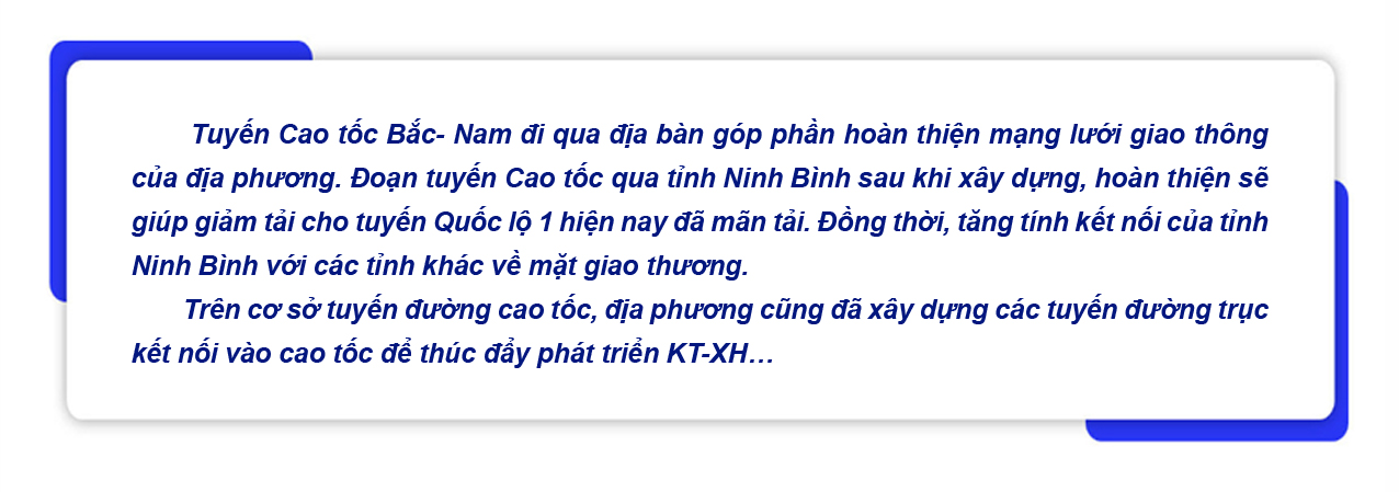 eMagazine Ninh Bình cùng các địa phương góp phần nâng tầm tuyến giao thông huyết mạch Bắc Nam