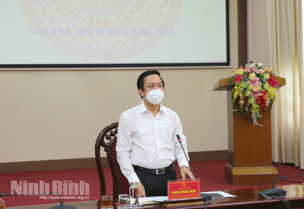 Hội nghị giao ban UBND tỉnh phiên thường kỳ tháng 9