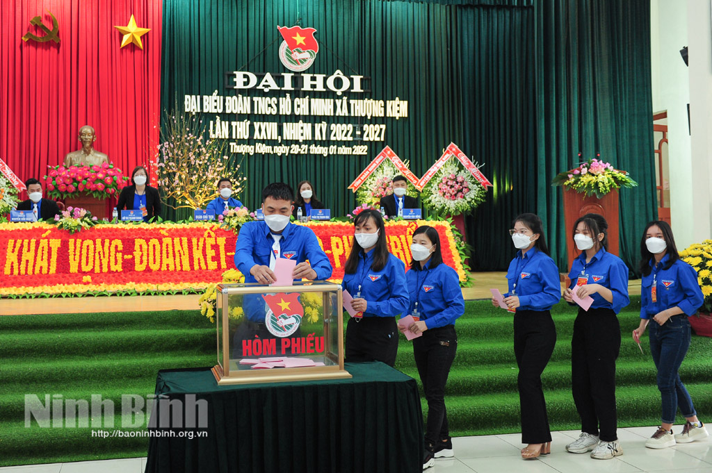 Đại hội đại biểu Đoàn TNCS Hồ Chí Minh xã Thượng Kiệm lần thứ XXVII