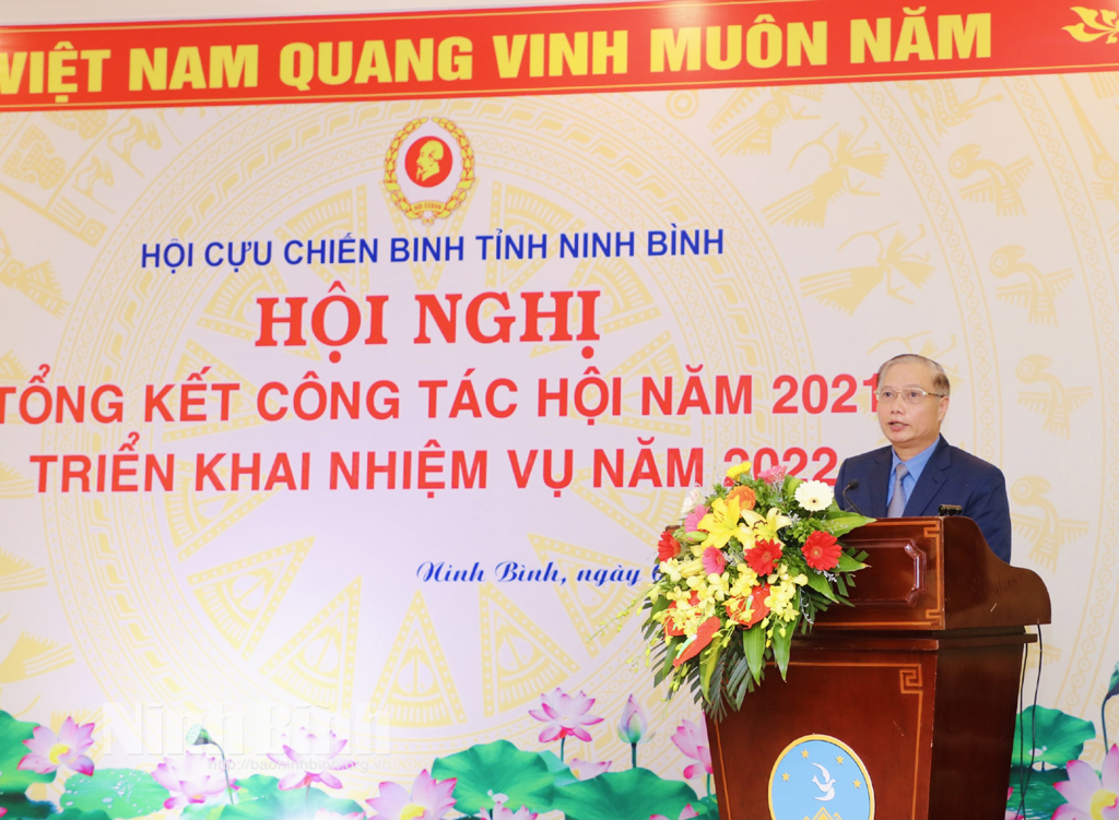 Hội Cựu chiến binh tỉnh triển khai nhiệm vụ năm 2022