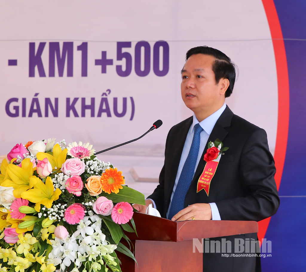Lễ khởi công dự án cải tạo nâng cấp đường ĐT477