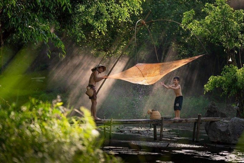 Hồn quê thân thương sâu lắng qua ống kính nghệ sĩ nhiếp ảnh Vũ Anh Dũng