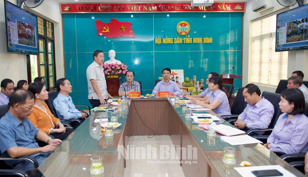 Hội Nông dân tỉnh Ninh Bình ký kết chương trình phối hợp với Hội Nông dân tỉnh Đồng Nai