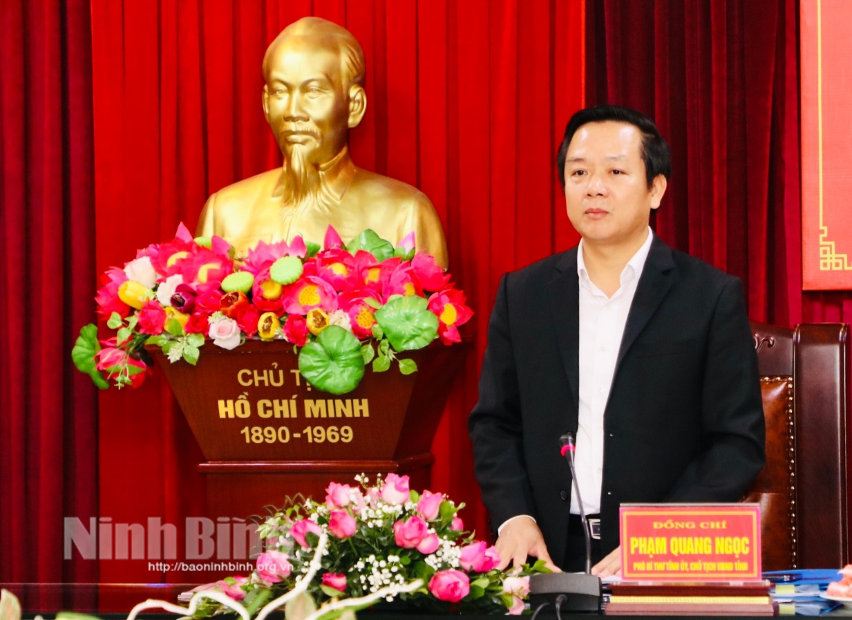 Hội nghị kiểm điểm Ban thường vụ Đảng ủy Công an tỉnh