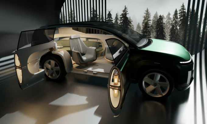 Hyundai Seven concept bản xem trước của Ioniq 7
