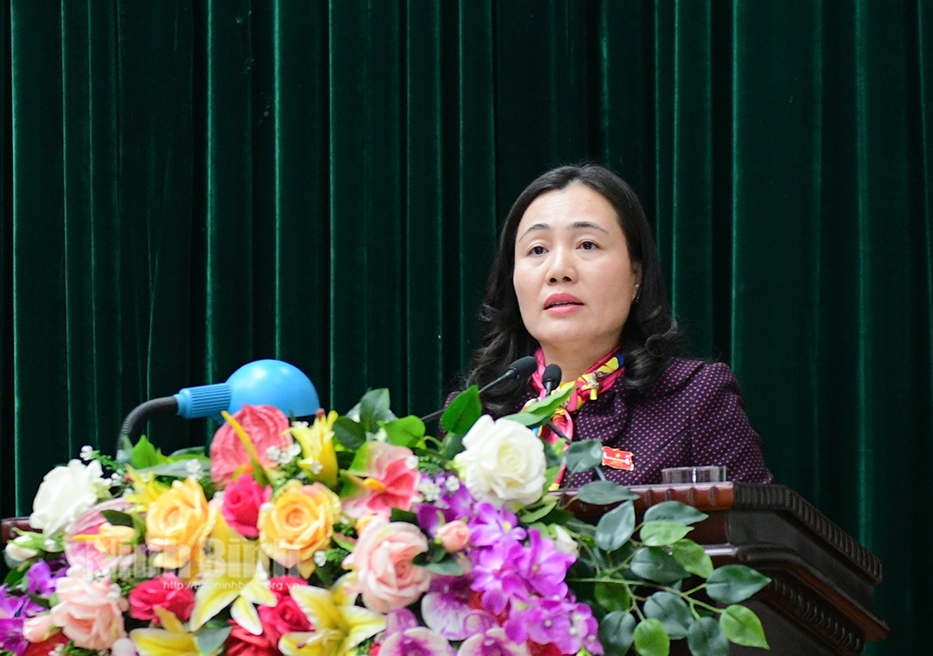 Kỳ họp thứ mười HĐND tỉnh khóa XV Nghe các báo cáo tờ trình
