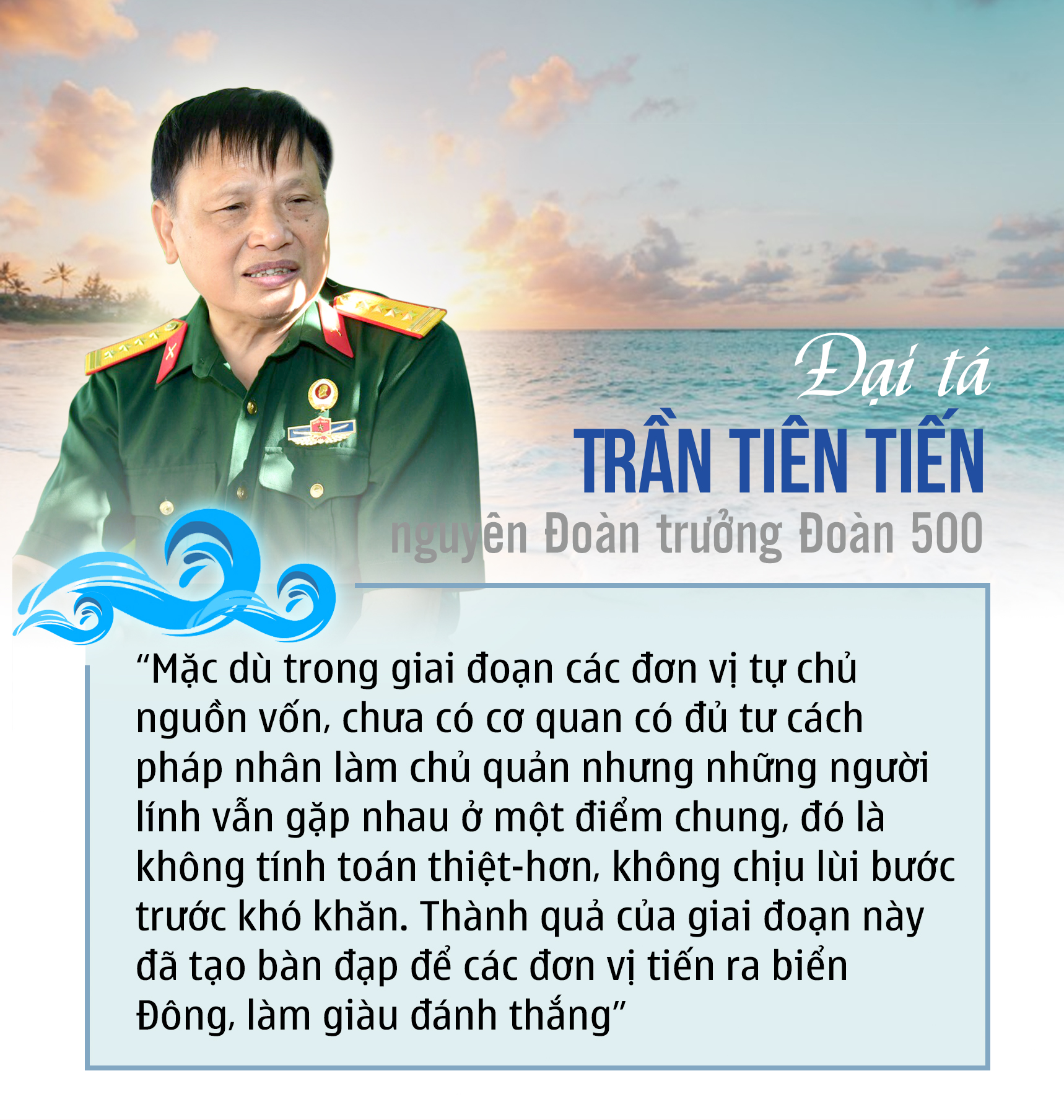 emagazine Chuyện những người lính Đoàn 500 đi lấn biển Kỳ 3