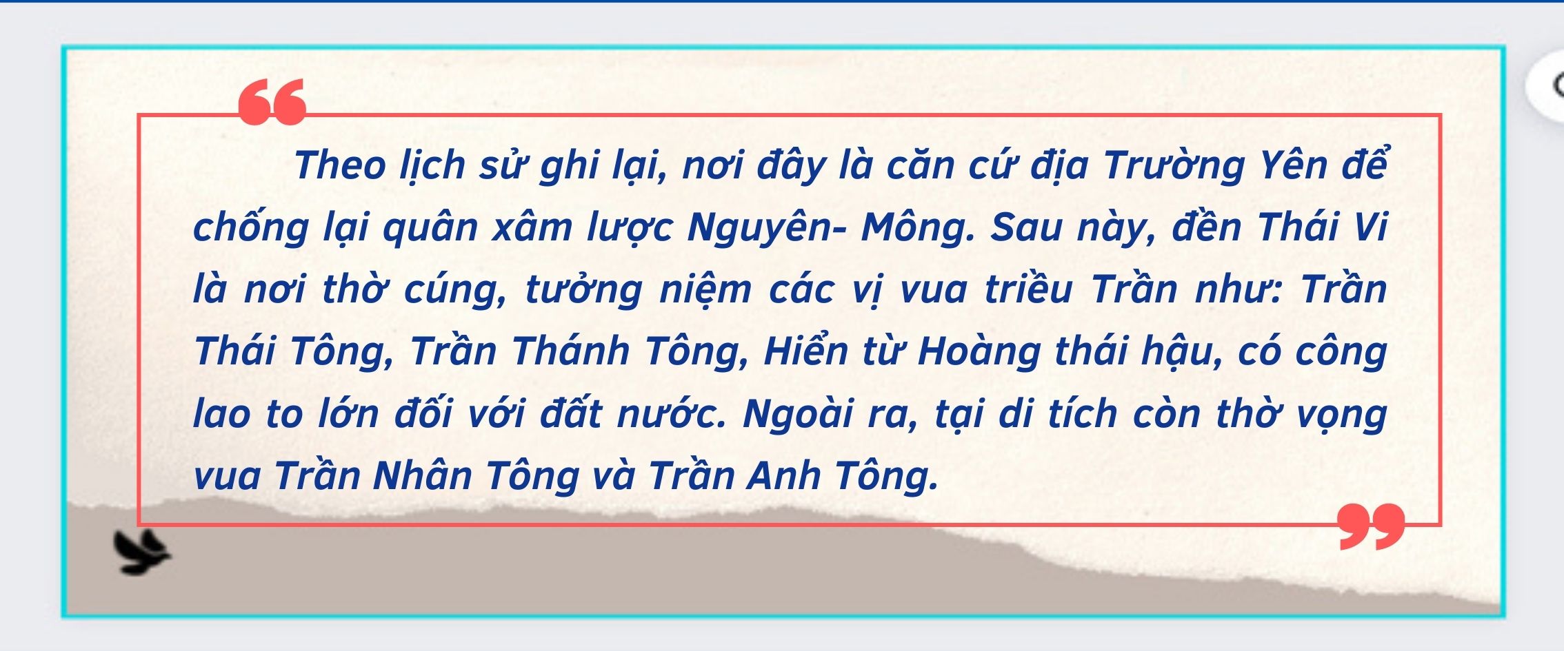 eMagazine Hoa Lư vùng đất giàu trầm tích văn hóa