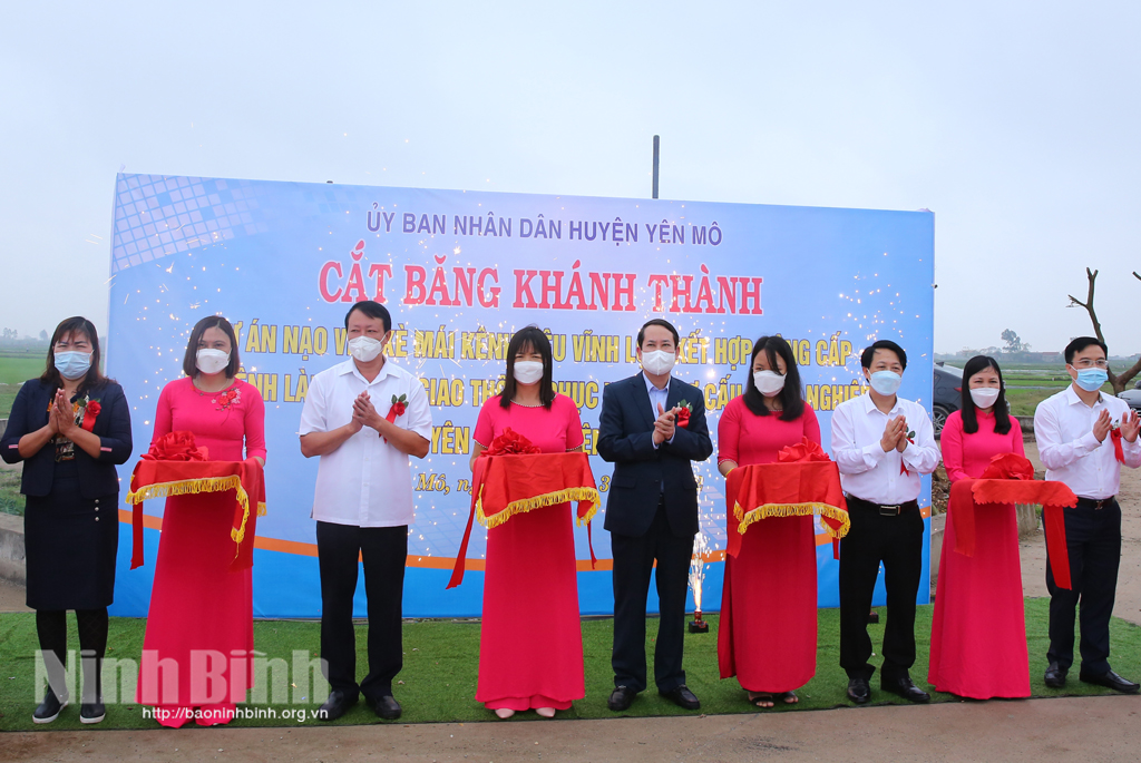 Yên Mô khởi công khánh thành các công trình chào mừng 30 năm tái lập tỉnh