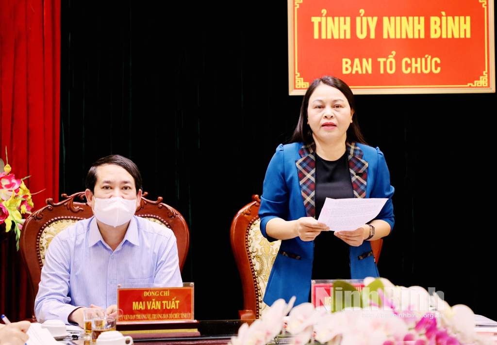 Triển khai nhiệm vụ công tác Tổ chức xây dựng Đảng toàn quốc quý II