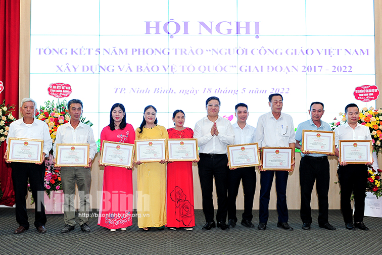 Tổng kết 5 năm phong trào người Công giáo Việt Nam xây dựng và bảo vệ Tổ quốc