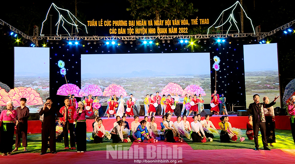 Hội diễn nghệ thuật quần chúng và bế mạc Tuần lễ Cúc Phương đại ngàn Ngày hội văn hóa thể thao các dân tộc huyện Nho Quan năm 2022