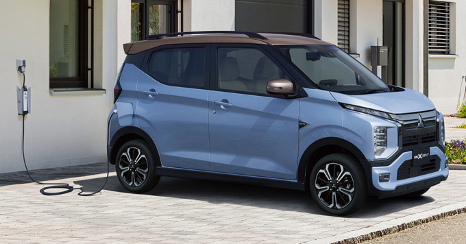 Mitsubishi eK X tiểu Outlander chạy điện