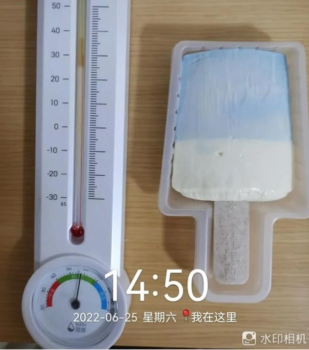 Công ty Trung Quốc gây sốc với những que kem không thể tan chảy