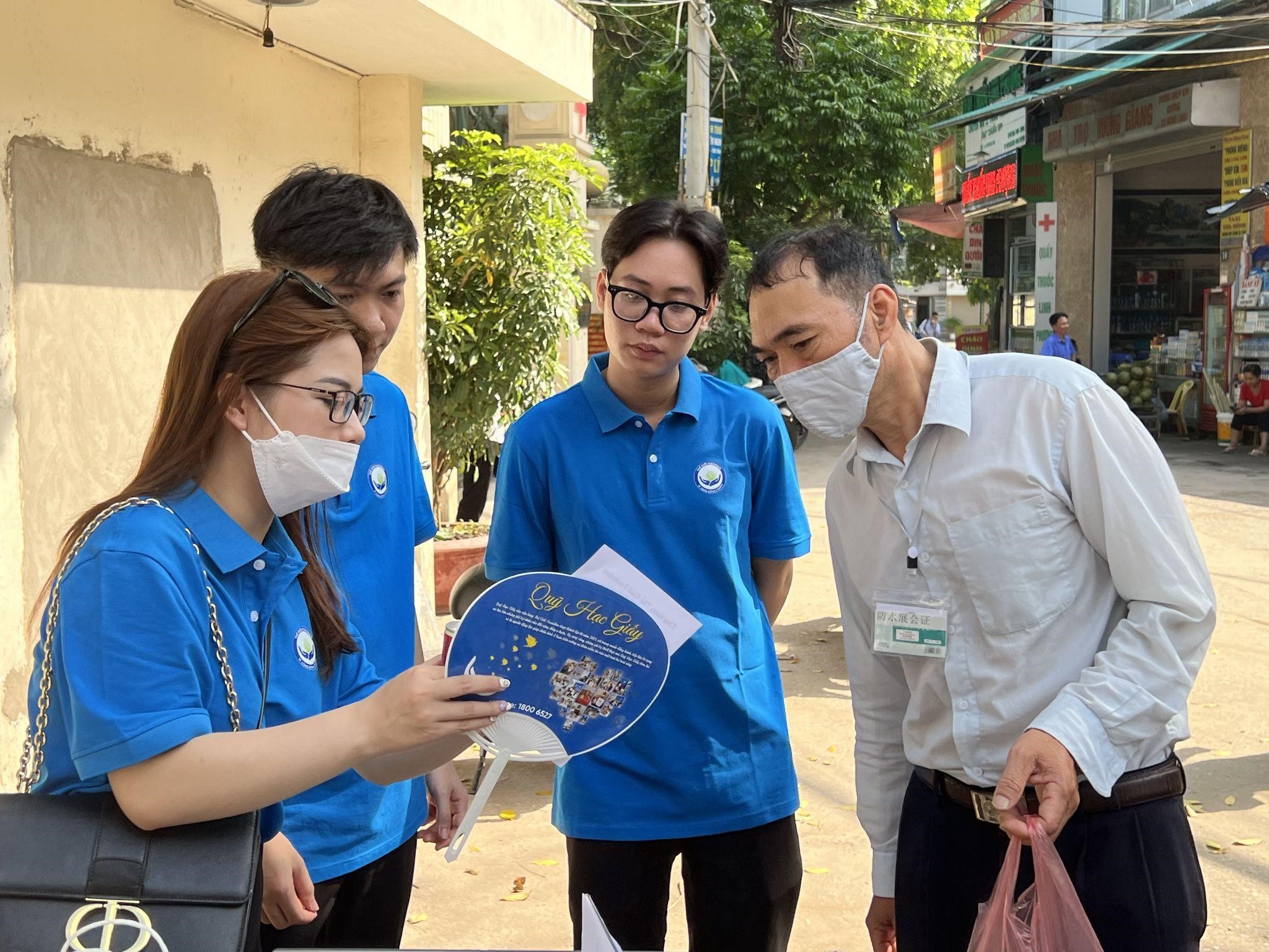 Quỹ Hạc Giấy Thế Giới Fucoidan tổ chức chương trình thiện nguyện tháng 6 tại Bệnh viện K2 Tam Hiệp