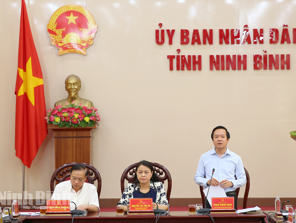 Hội nghị bàn các giải pháp thúc đẩy tăng trưởng kinh tế của tỉnh 6 tháng cuối năm 2022