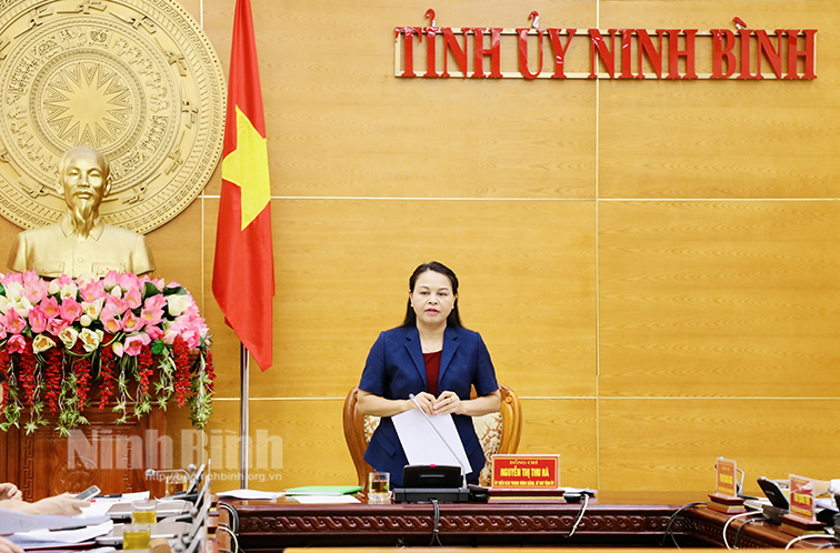Ban Thường vụ Tỉnh ủy cho ý kiến vào một số nội dung quan trọng