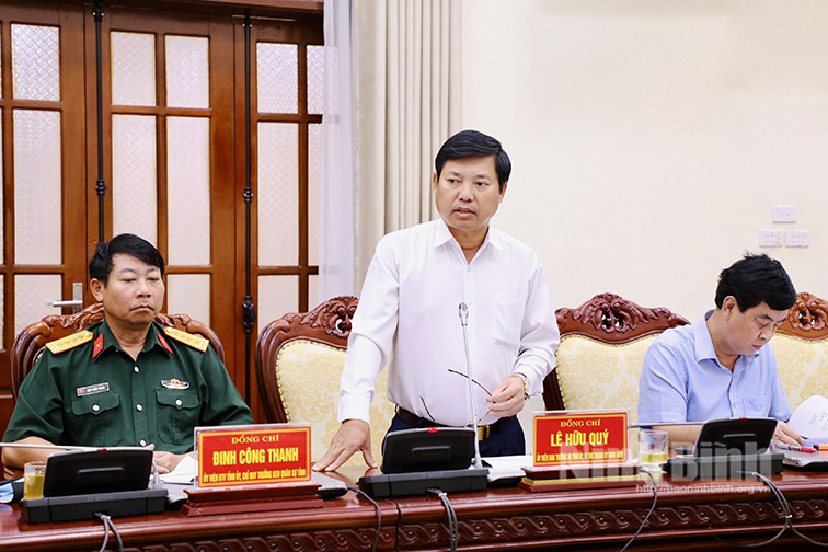 Ban Thường vụ Tỉnh ủy cho ý kiến vào một số nội dung quan trọng