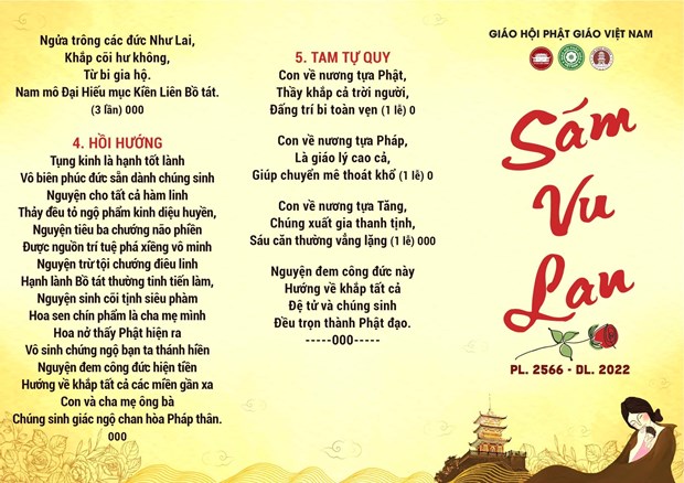 Vu Lan báo hiếu là nét đẹp văn hóa truyền thống của người Việt