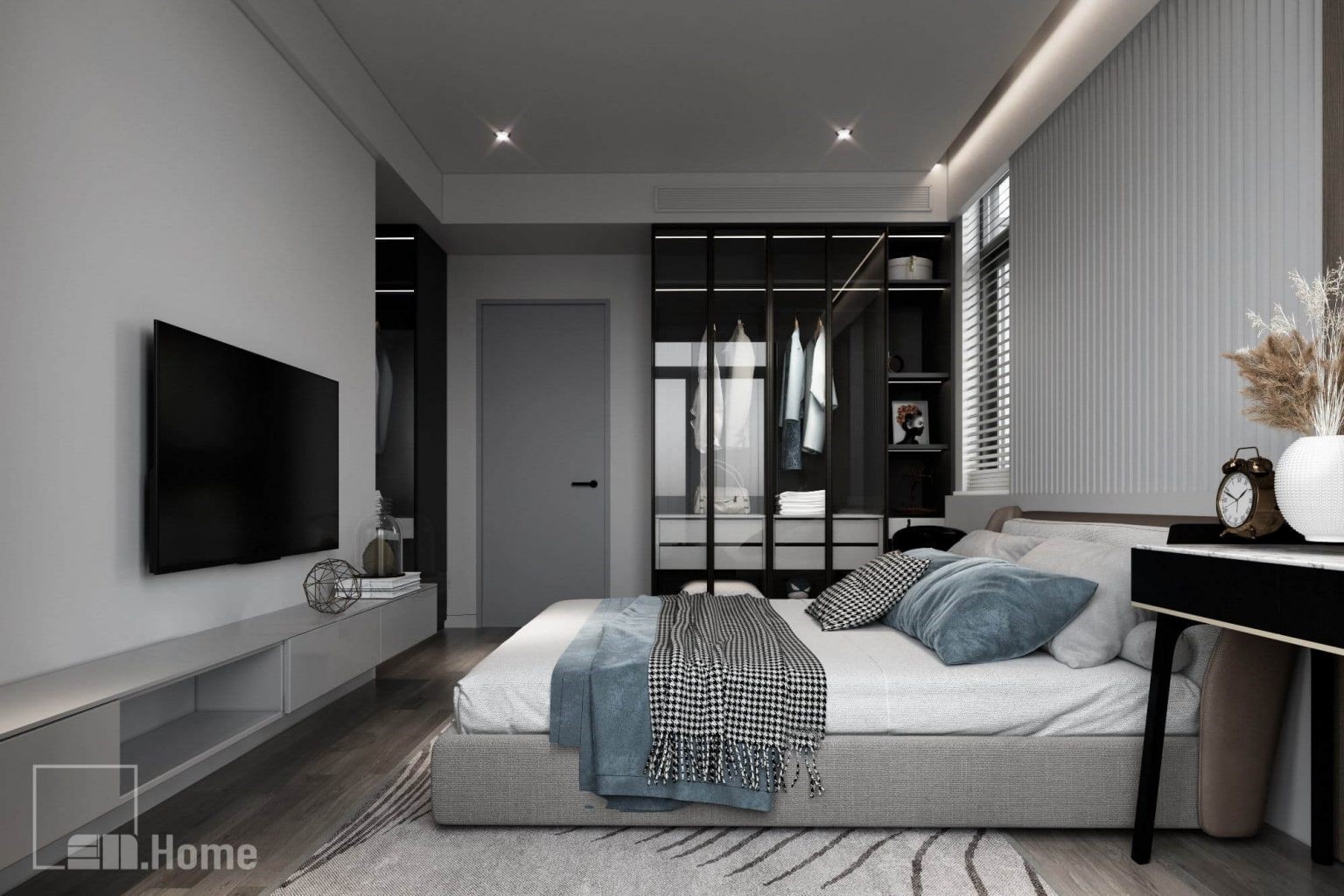 Thiết kế nội thất phòng ngủ sang trọng tiện nghi cùng EnHome Đà Nẵng