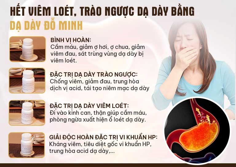 Dạ dày Đỗ Minh Bài thuốc Đông y chữa các bệnh về dạ dày hiệu quả an toàn bền vững