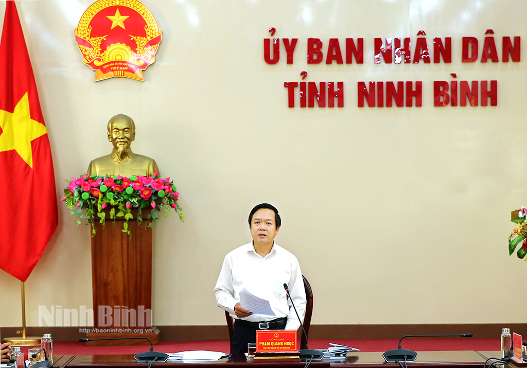 Hội nghị trực tuyến toàn quốc về đẩy mạnh giải ngân vốn đầu tư công