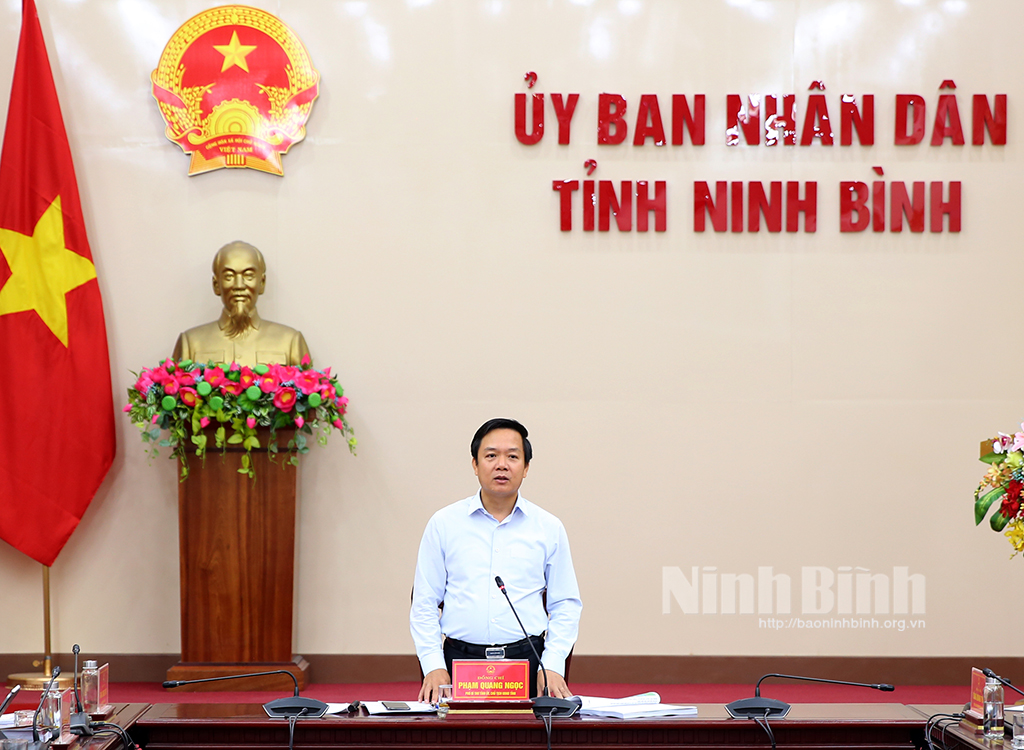 Hội nghị nghe báo cáo Quy hoạch xây dựng vùng huyện Kim Sơn