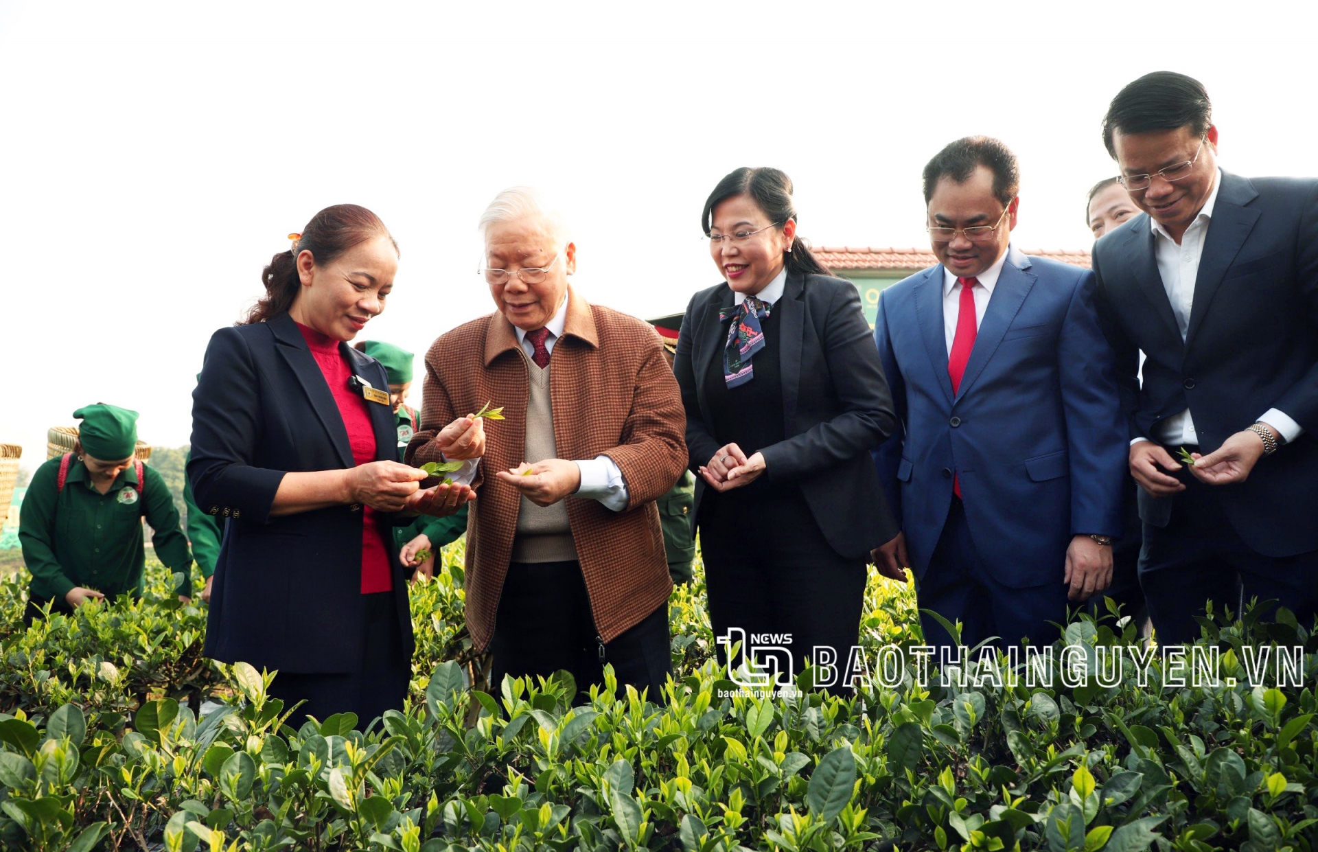 Tổng Bí thư Nguyễn Phú Trọng thăm và làm việc tại Thái Nguyên