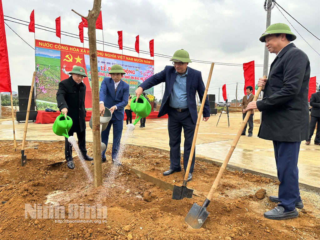 Các địa phương đơn vị phát động Tết trồng cây