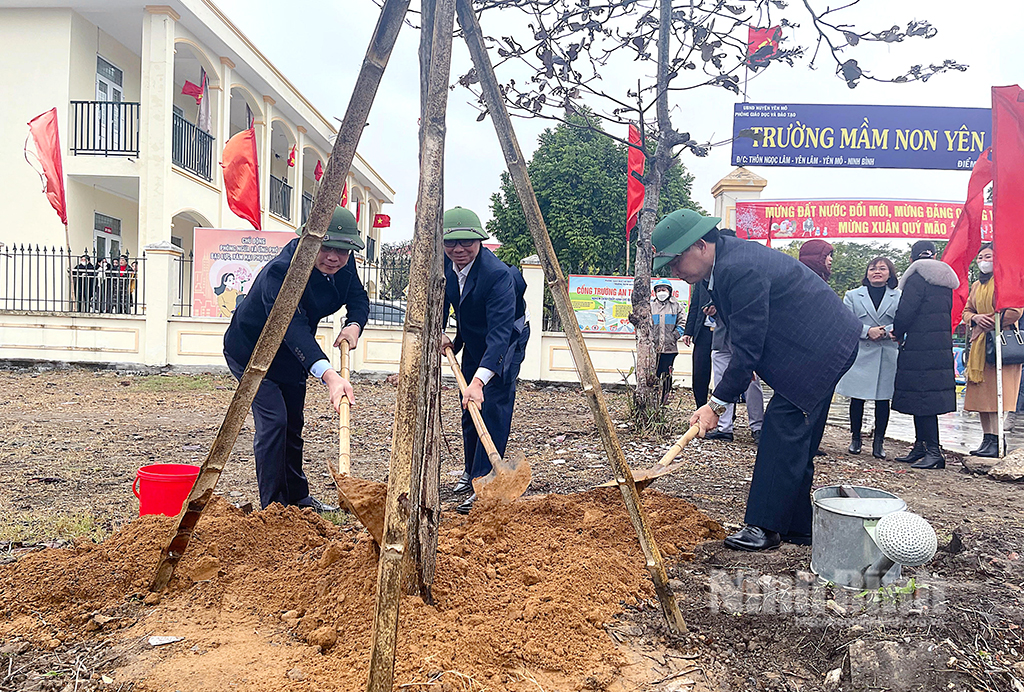 Các địa phương đơn vị phát động Tết trồng cây