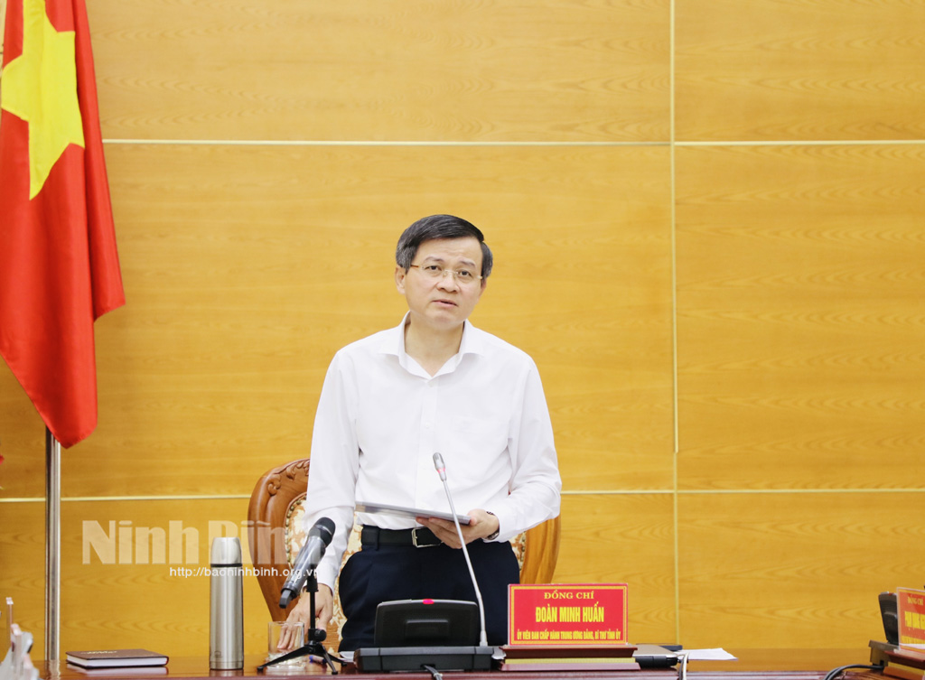 Hội nghị Ban Thường vụ Tỉnh ủy