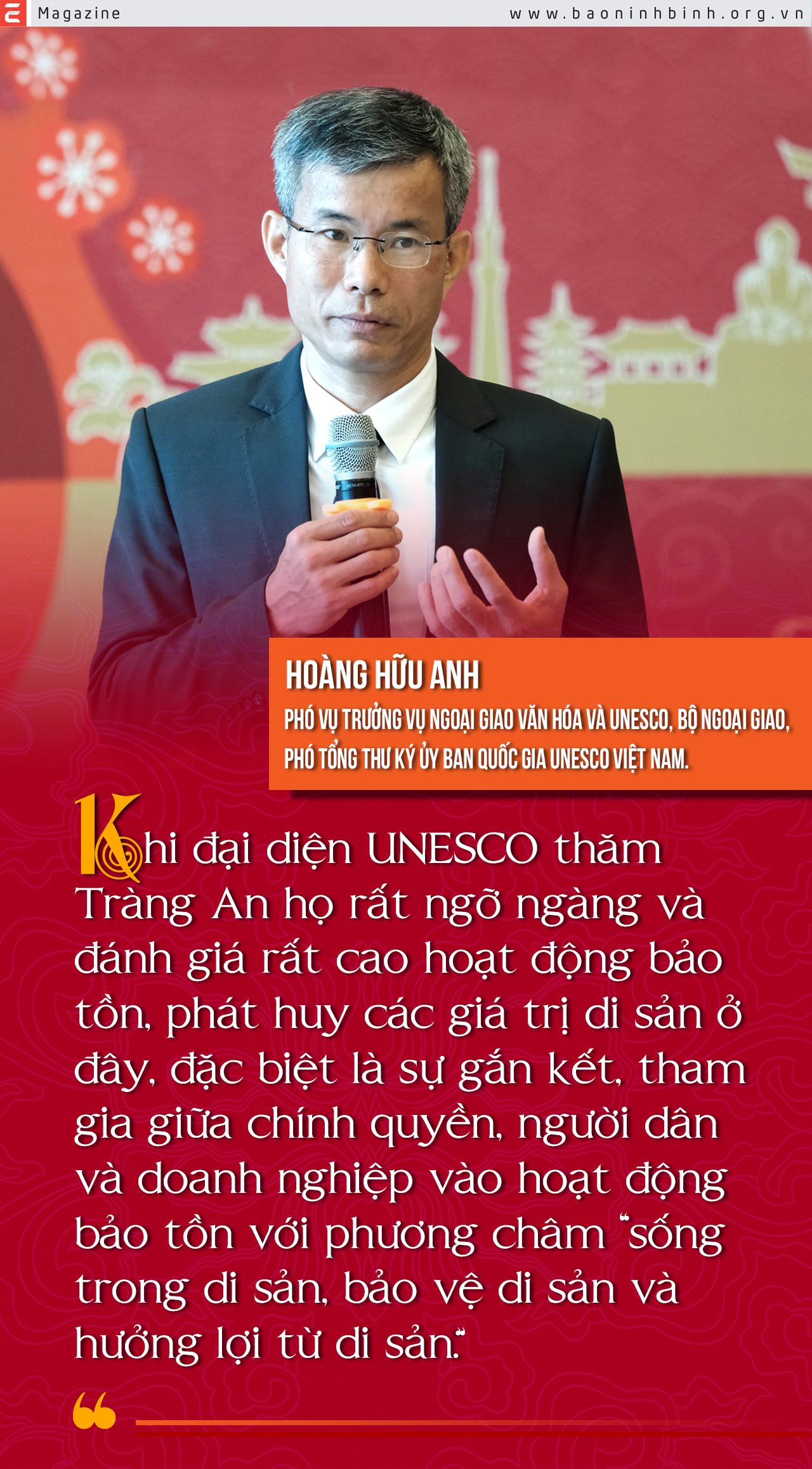 Emagazine Phát huy sức mạnh mềm xây dựng đô thị Ninh Bình trở thành đô thị Cố đô Di sản