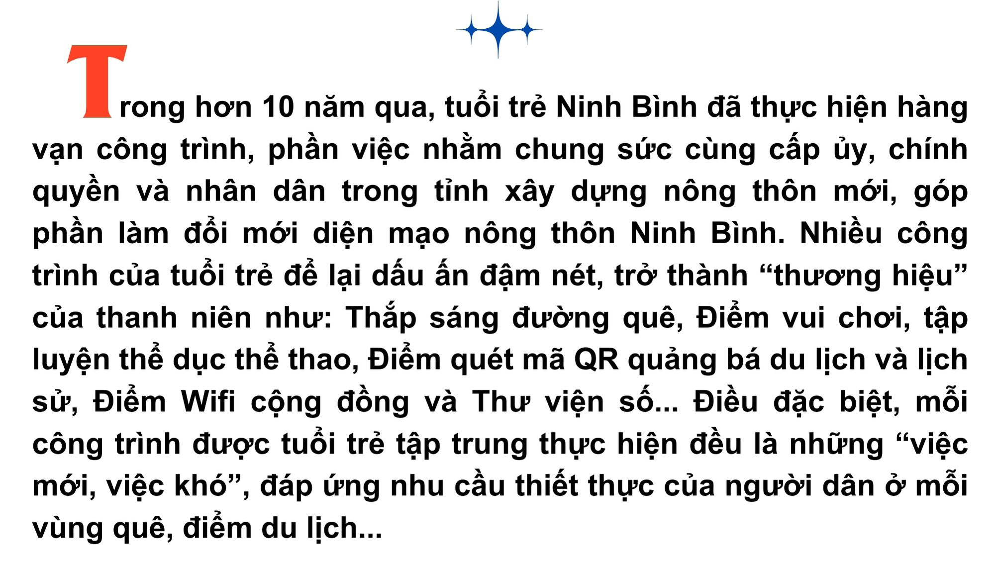 Emagazine Những dấu ấn nổi bật của tuổi trẻ Ninh Bình chung sức xây dựng nông thôn mới