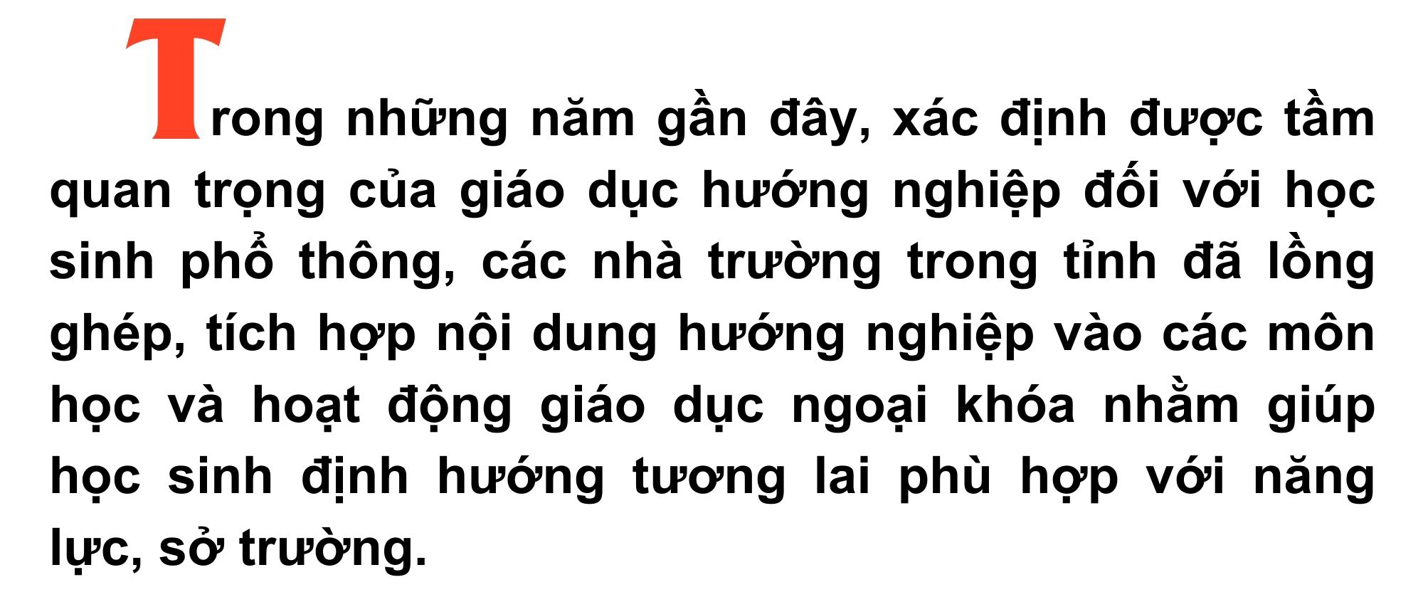 Emagazine Giáo dục hướng nghiệp trao tương lai cho học sinh